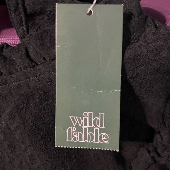 ❤️Wild Fable Ruffle Sleeve Crop Top - Picture 3 of 5